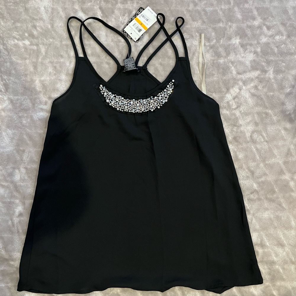 Black dressy tank